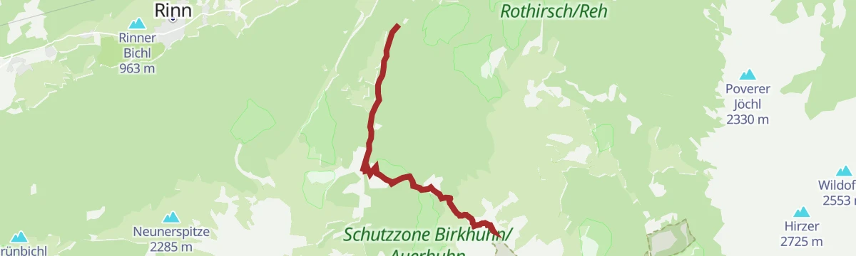 Route map: Haneburger